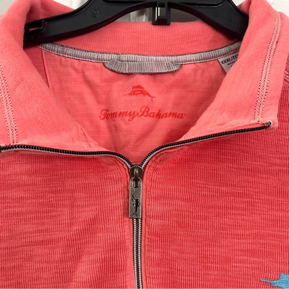Tommy Bahama Coral Pullover quarter zip 3xl - Picture 3 of 5